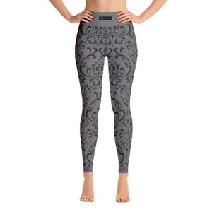 ❤ Bena & Eva Yoga Leggings Pattern Dark Gray